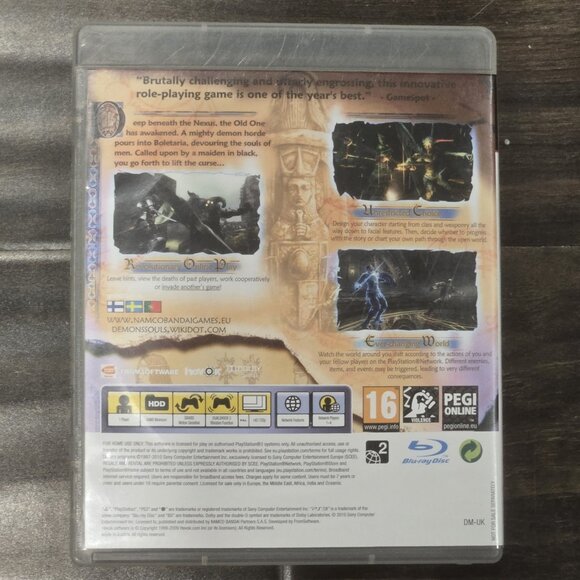 Demons Souls Black Phantom Edition PS3 Playstation - Game Only - Picture 2 of 4